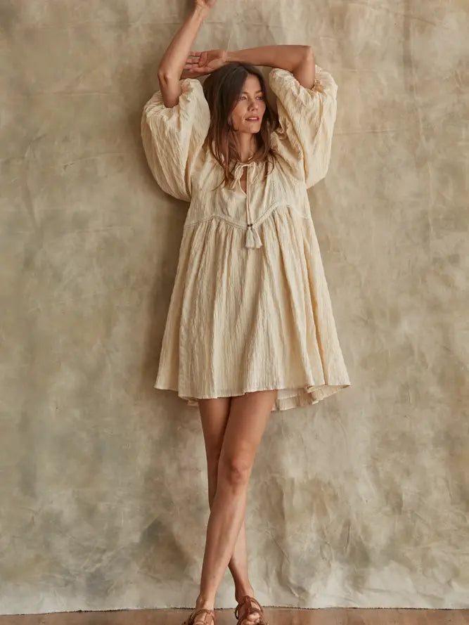 Cotton Mini Dress